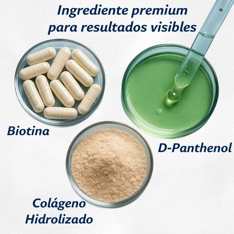 Biotina + Colágeno + D-Panthenol X90 Cap